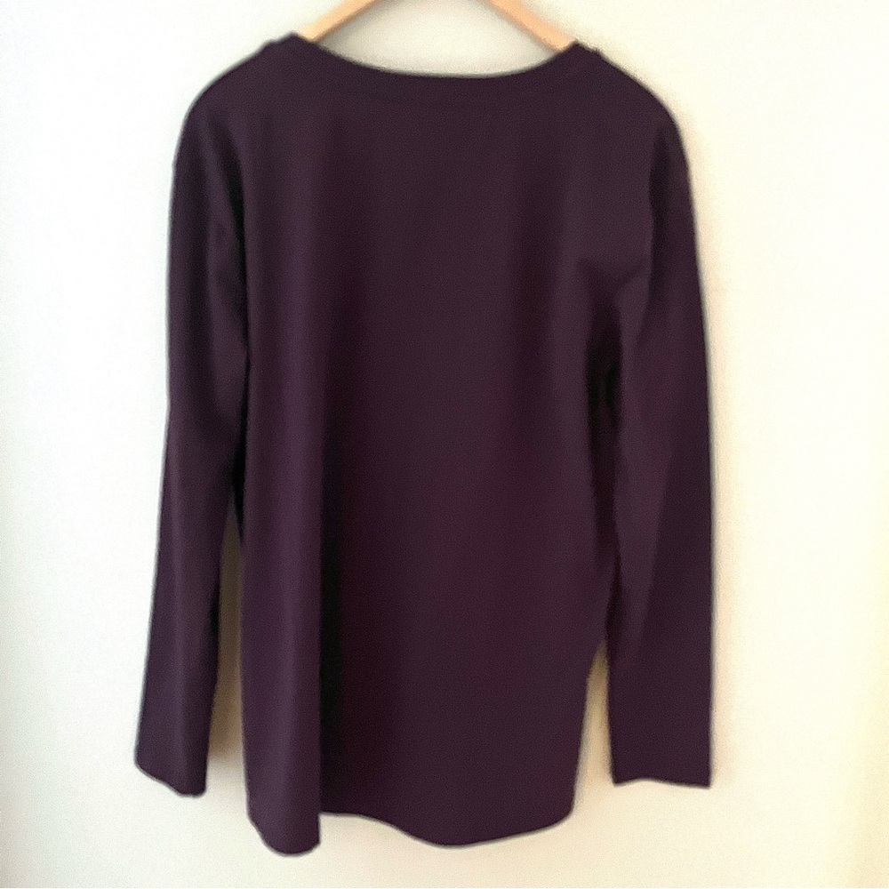 Athleta Outbound V-Neck LS Top M - Picture 3 of 9